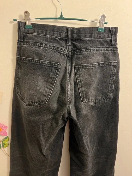 ZARA Faded Wide Leg Jeans - Picture 4 of 4